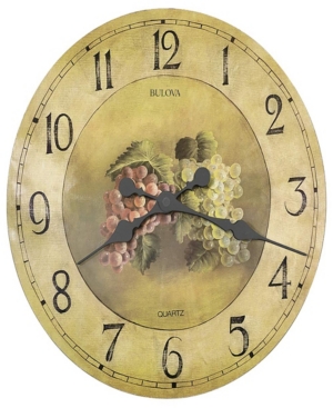 Bulova C3260 Whittingham Clock In Yellow