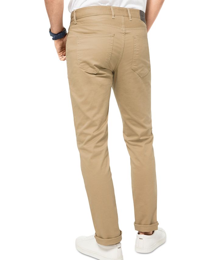 Michael Kors Men's Parker Slim-Fit Stretch Pants & Reviews - Polos - Men -  Macy's