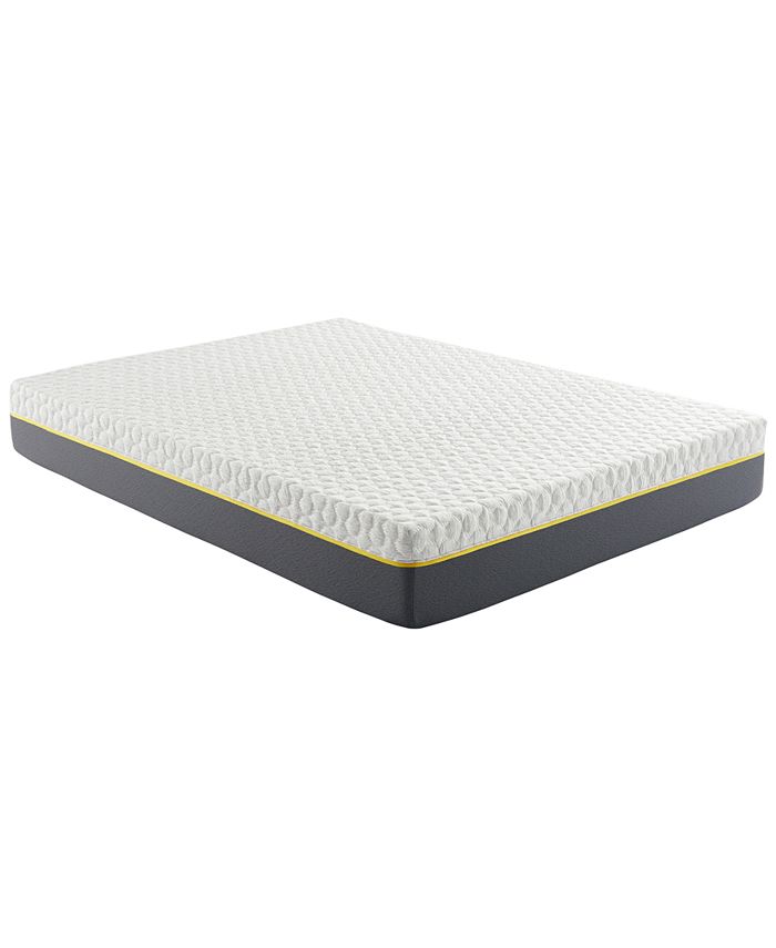 Corsicana Early Bird 12" Hybrid Memory Foam and Spring Plush Mattress Twin Macy's