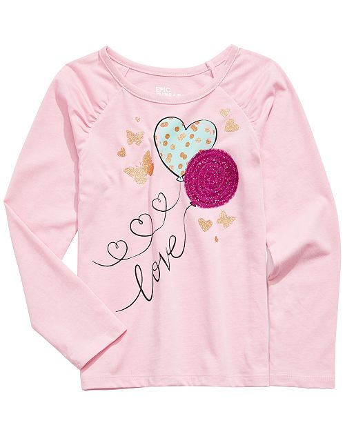Toddler Girls Butterfly Balloon T Shirt Created For Macy S