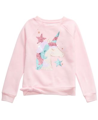 unicorn sequin sweatshirt