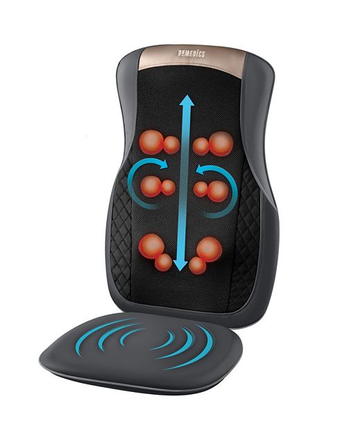 Homedics Cordless Shiatsu Massage Cushion with Heat & Reviews - Wellness - Bed & Bath - Macy's