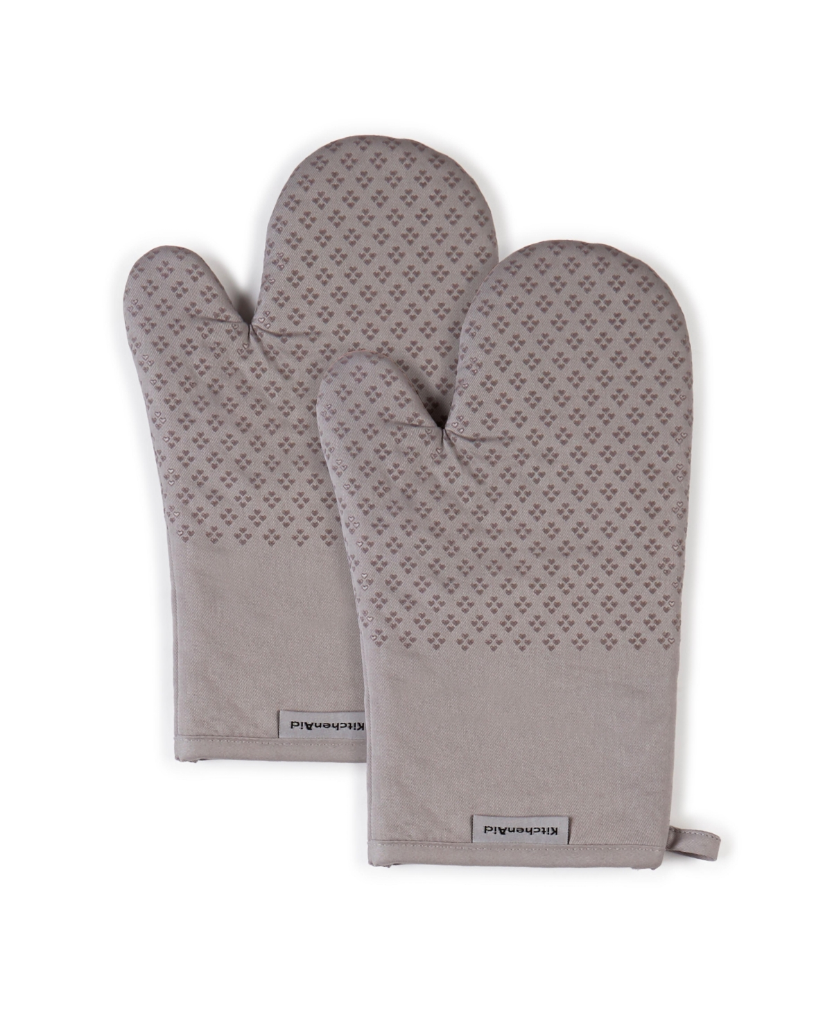 Asteroid Oven Mitts, 7"x 12.5", Set of 2 - Blue Willow