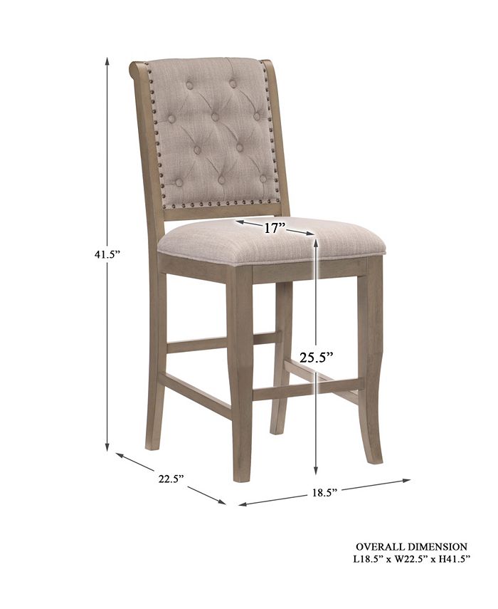 Homelegance - Benwick Counter Height Dining Room Chair
