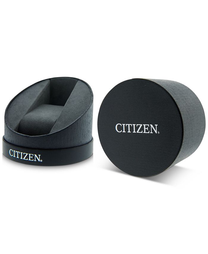 Citizen - Men's Quartz Brown Leather Strap Watch 41mm