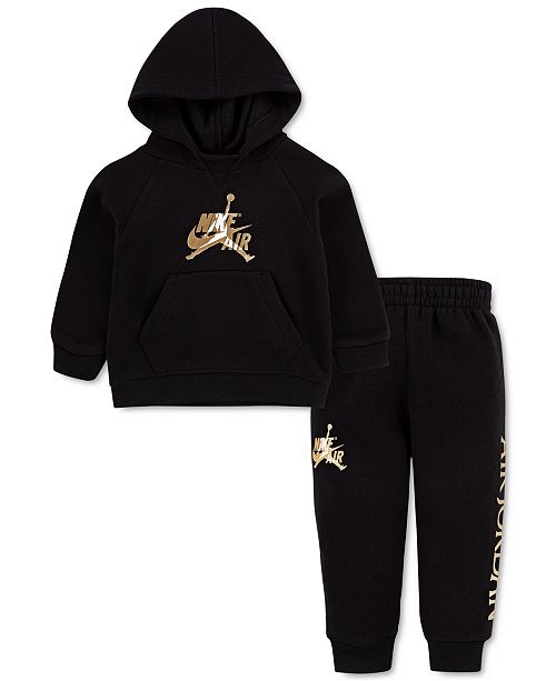 Jordan Baby Boys 2 Pc Air Jordan Jumpman Classics Hoodie Jogger