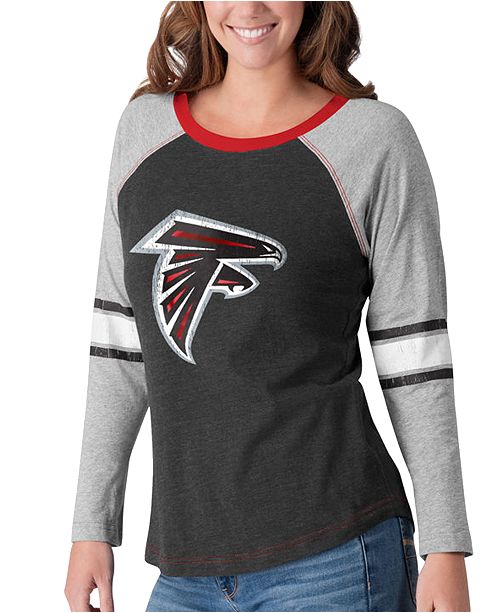 G Iii Sports Women S Atlanta Falcons Long Sleeve Top Pick T Shirt Reviews Sports Fan Shop By Lids Men Macy S
