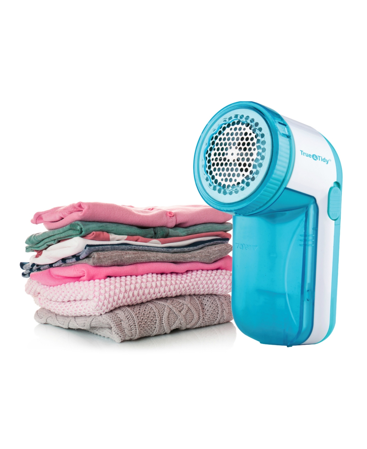 True & Tidy Fabric Shaver In Aqua