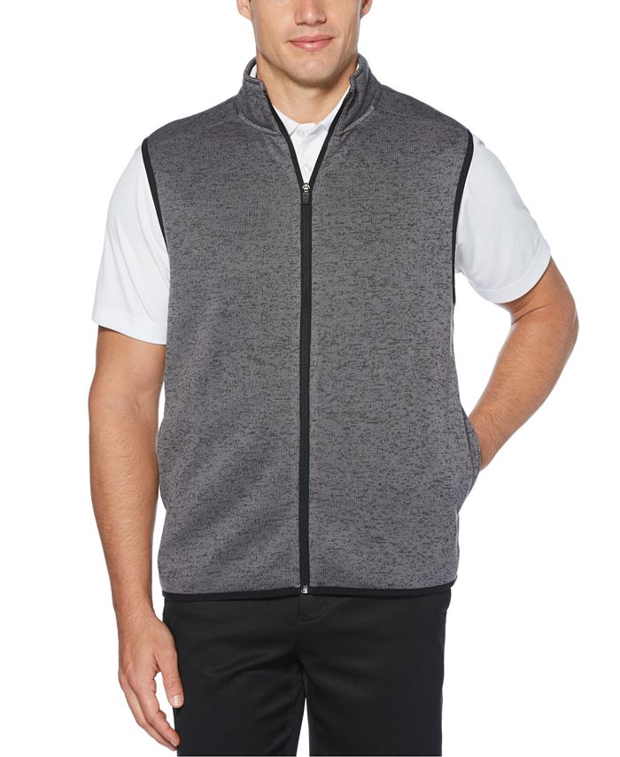 PGA TOUR Men's Fleece Golf Vest Macy's