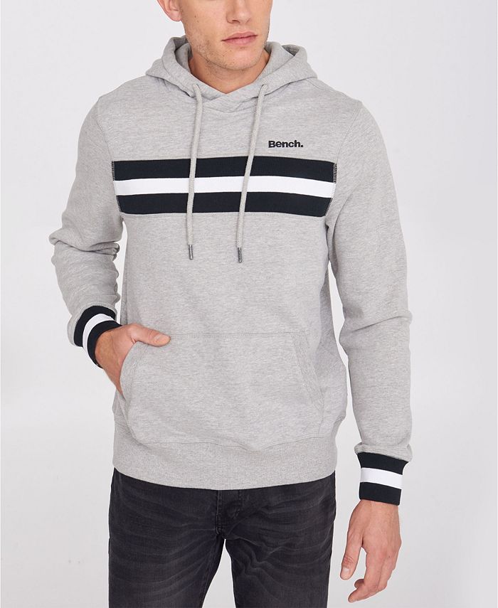 Bench Urbanwear Athletic Hoodie with Stripe - Macy's
