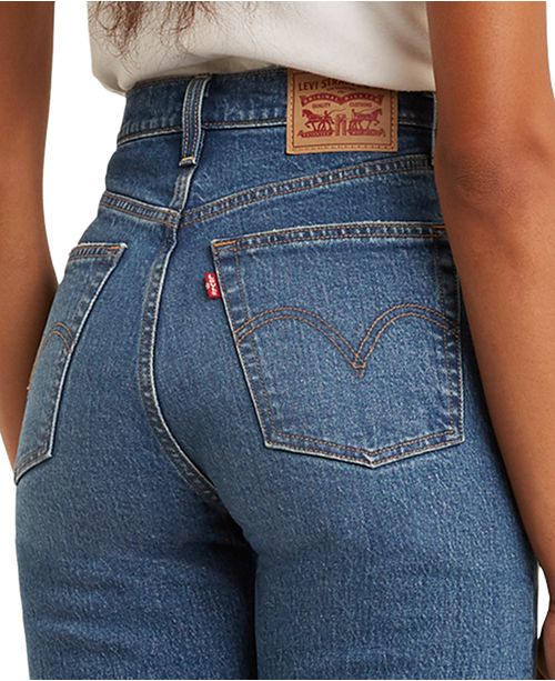 levis ribcage white