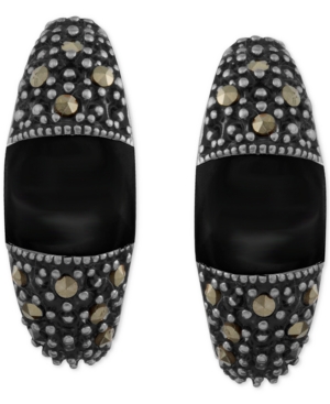 image of Genuine Swarovski Marcasite and Onyx (6-5/8 x 7mm) Curved Drop Earrings in Fine-Silver-Plate (Also in Pink Shell)