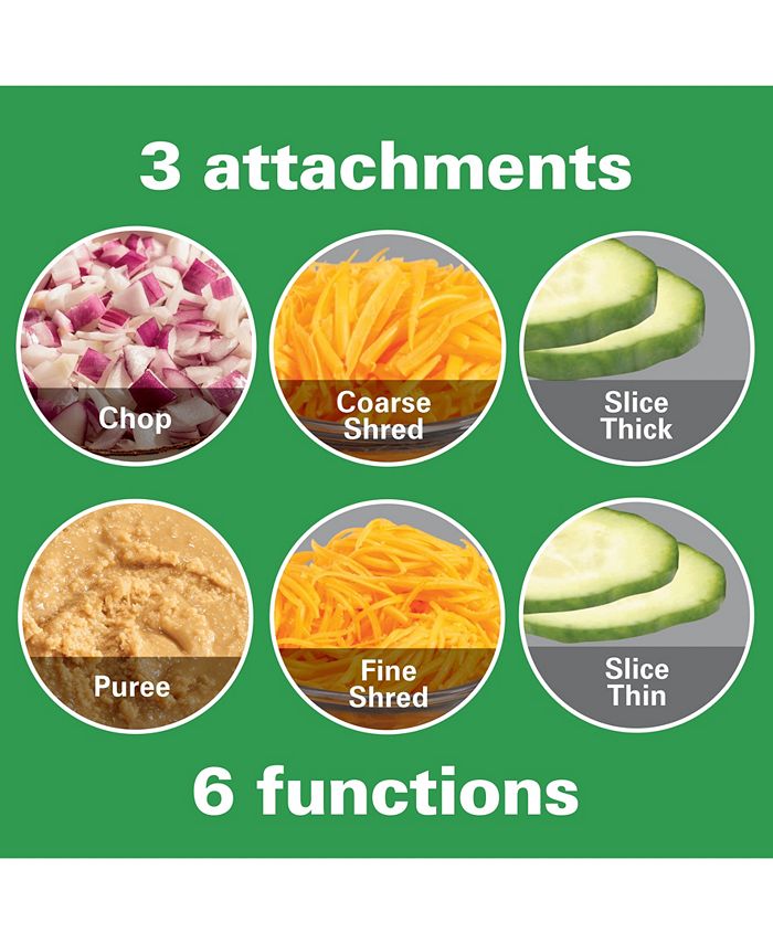 Hamilton Beach 12 Cup Stack & Snap Food Processor Macy's