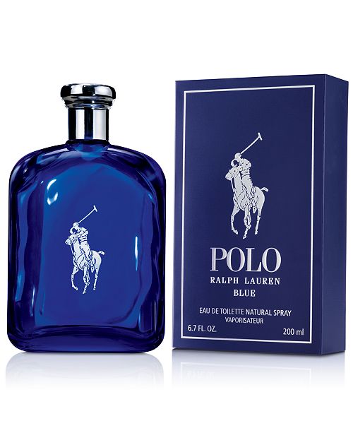 Ralph Lauren Men's Polo Blue Eau de Toilette Spray, 6.7 oz. All