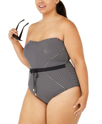 macys plus size swimwear