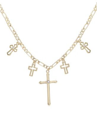 ETTIKA Multi Cross Necklace - Macy's