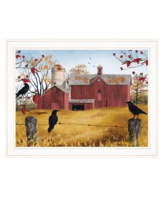 Autumn Gold by Billy Jacobs, Ready to hang Framed Print, White Frame, 27" x 21"
