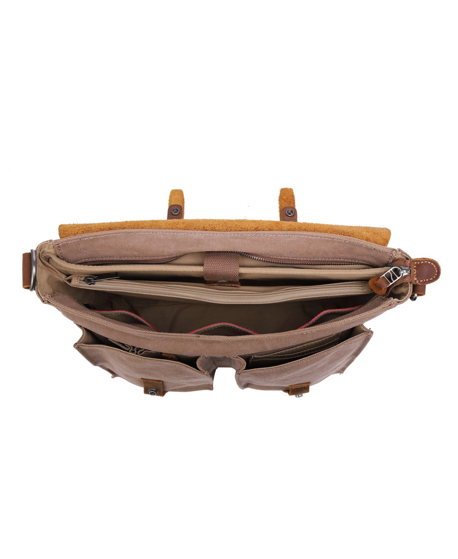 Hudson Canvas Messenger Bag