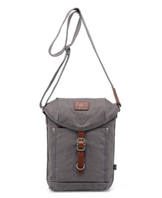 Forest Canvas Flap Crossbody Bag