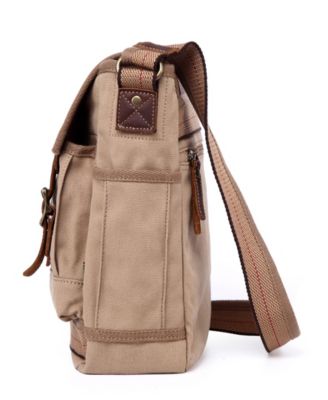 Turtle Ridge 4-Pocket Canvas Crossbody Bag
