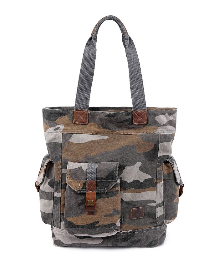 Kan ikke lide picnic Landmand TSD BRAND Camo Canvas Tote Bag & Reviews - Handbags & Accessories - Macy's