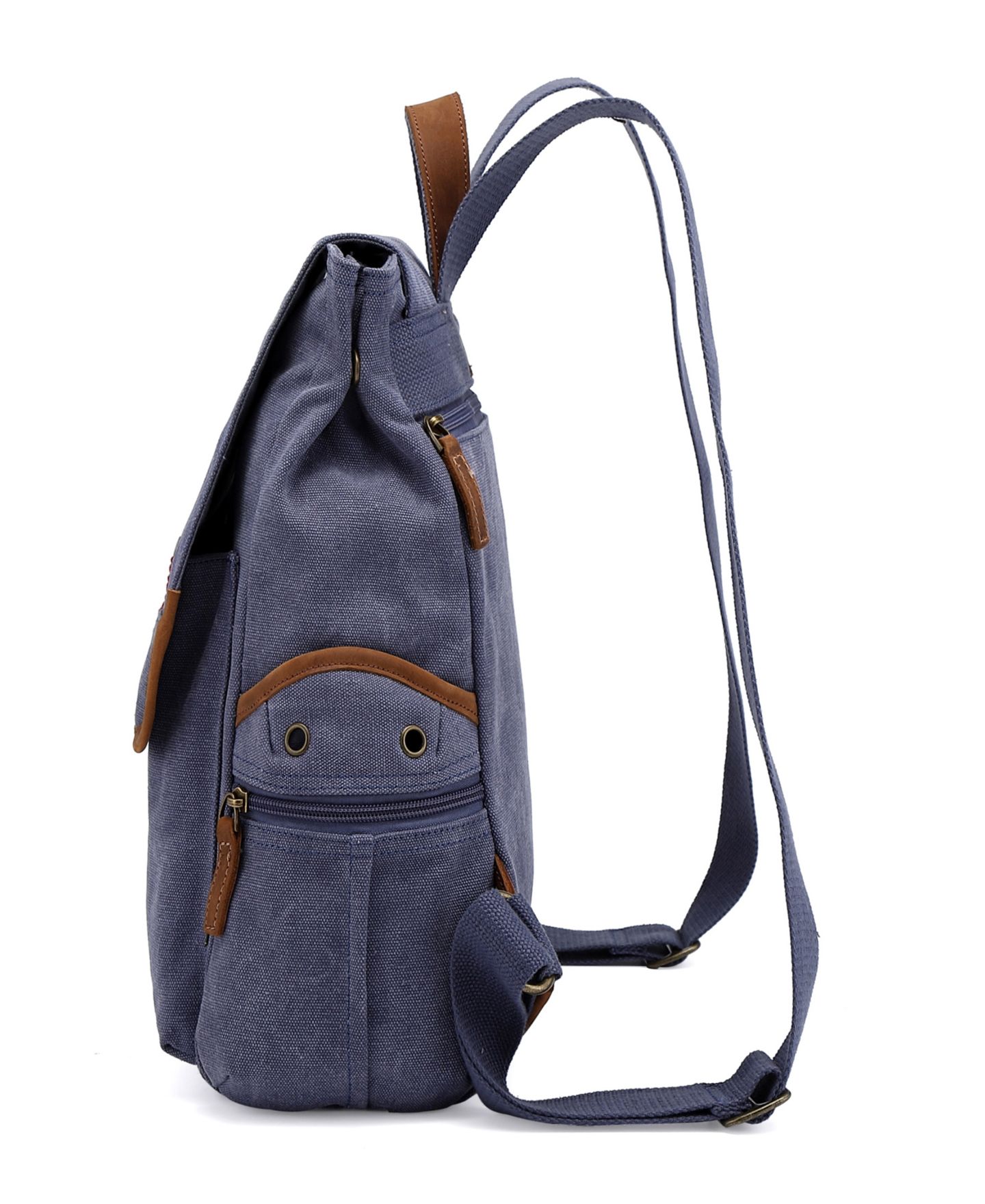 Рюкзак TSD BRAND Atona Canvas, цвет: Синий — фото 3