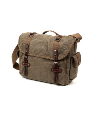 Silver Road Canvas Messenger Bag