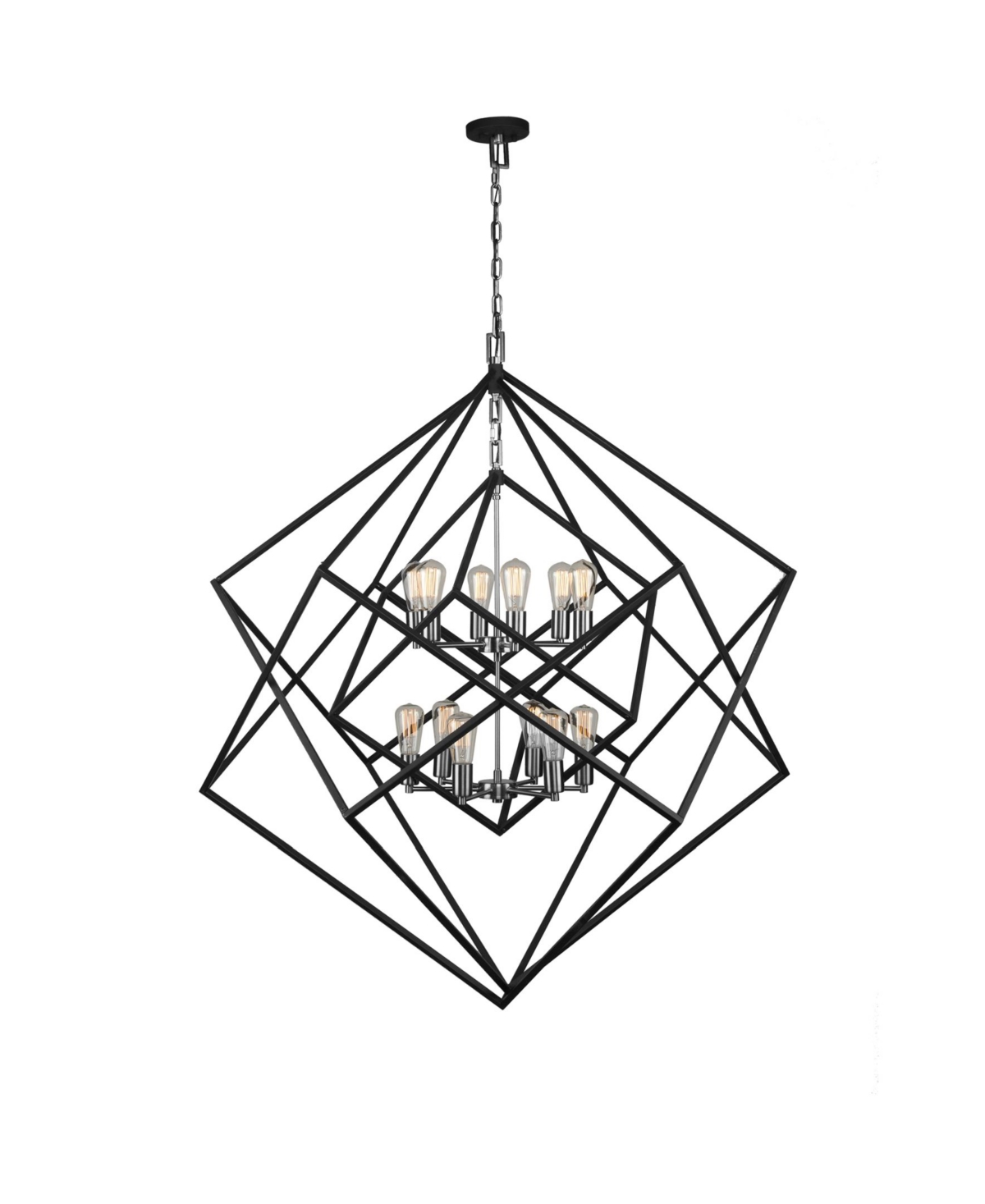 Artcraft Lighting Artistry Chandelier In Silver