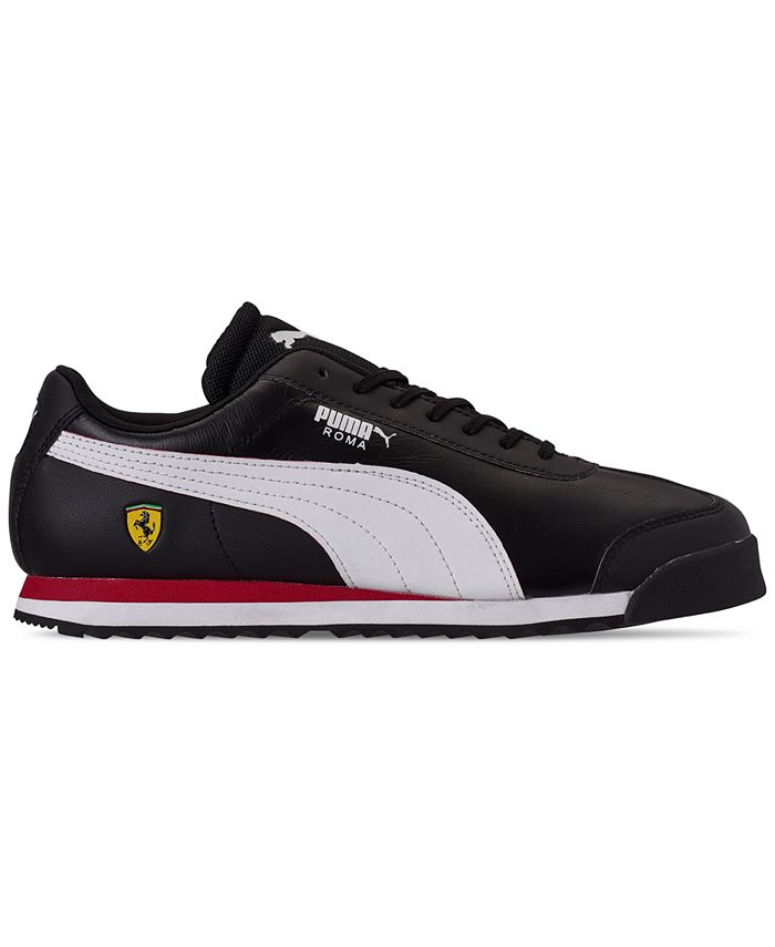 Puma Men's Scuderia Ferrari Roma Casual Sneakers from Finish Line - Macy's