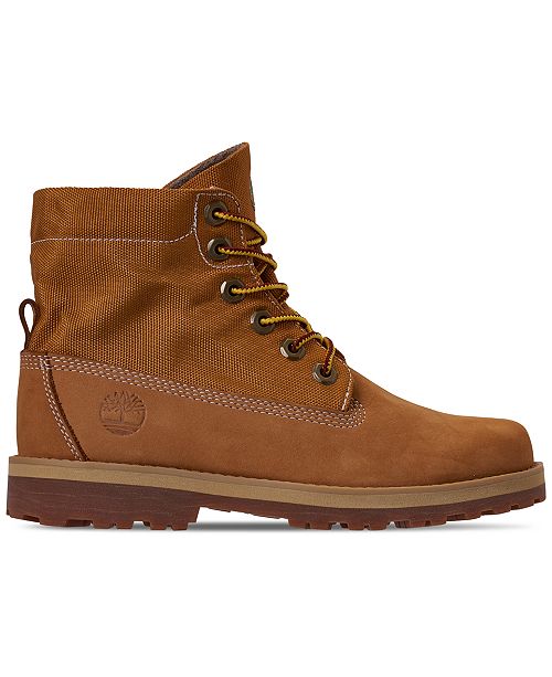 Timberland Big Boys Cordura Roll-Top Boots from Finish Line & Reviews ...