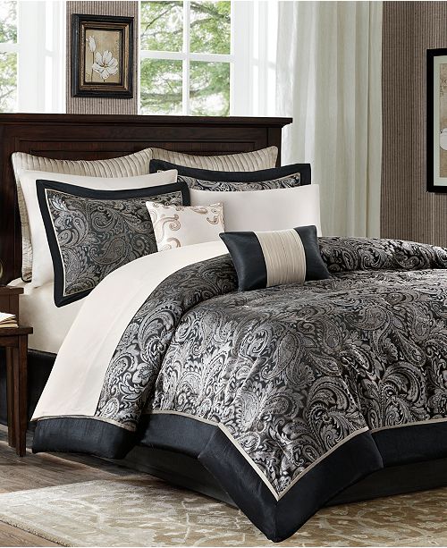 Addison Park Aubrey Queen 9 Pc Comforter Set Reviews Bed In A