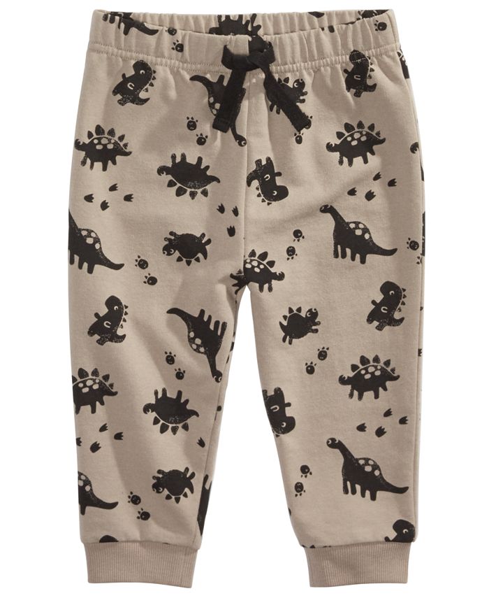 First Impressions Baby Boys Allover Dinosaur Print Jogger Pants ...