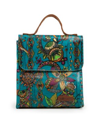 teal lunch bag