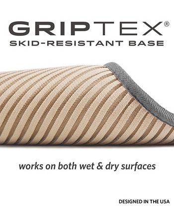 Microdry - MICRODRY&reg; Charcoal-Infused 21" x 34" Memory Foam Bath Mat with GripTex&reg; Base