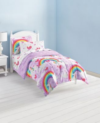Unicorn Rainbow 7-Pc. Comforter Set, Full