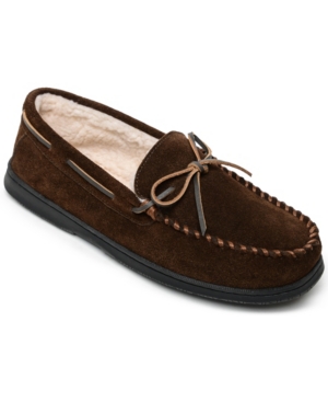 Sperry Men's Trapper Moc Slipper Men's Shoes In Dark Brown | ModeSens