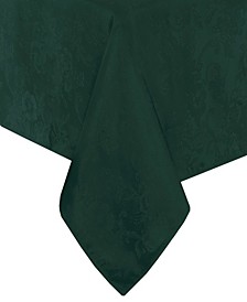 Elrene Poinsettia Jacquard Holiday Tablecloth - 60" x 84" Oblong