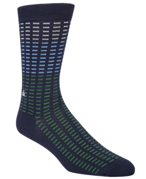 UPC 058665140005 product image for Calvin Klein Men's Tile-Print Socks | upcitemdb.com