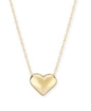 Macys gold deals heart necklace