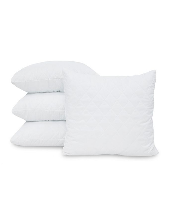 SensorPEDIC Quilted Memory Foam Cluster Pillow 4 Pack Macy's
