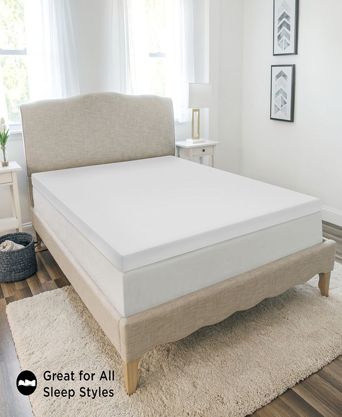 SensorPEDIC 2Inch Essentials Memory Foam Mattress Topper King Macy's