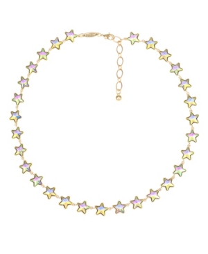 image of Trifari Gold-Tone Star Collar Necklace