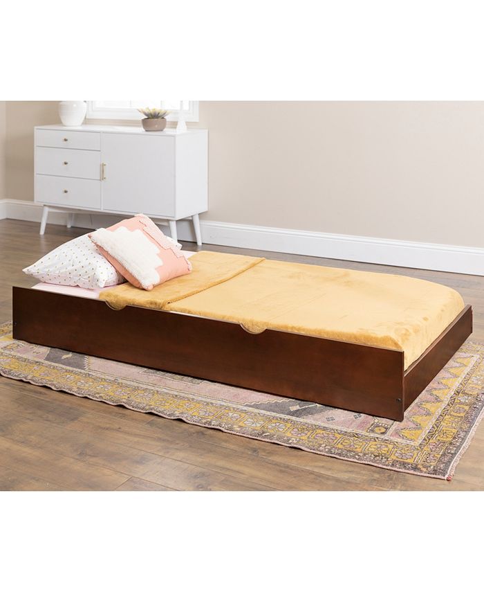 Walker Edison CLOSEOUT Solid Wood Trundle Bed Macy's