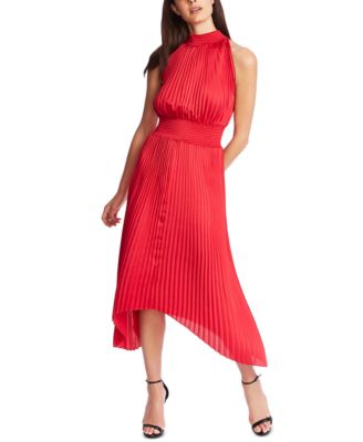 pleated one piece dress