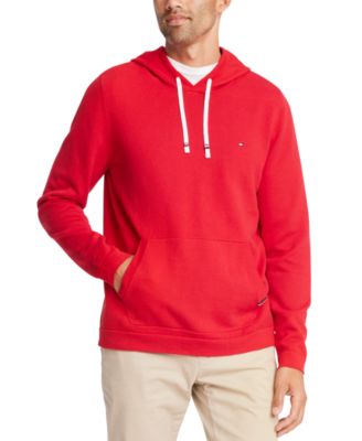 tommy hilfiger red hoodie mens