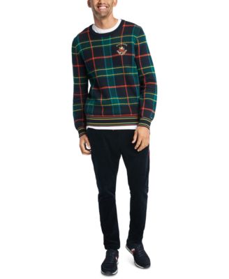 tommy hilfiger plaid sweater