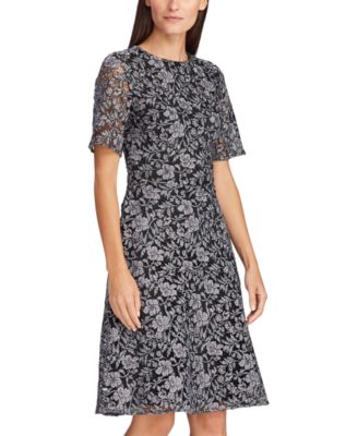 macys ralph lauren lace dress