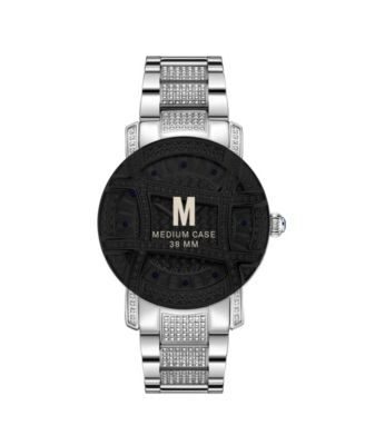 Women's Olympia Platinum Series Diamond (2 1/2 ct. t.w.) Stainless Steel Watch, 38Mm