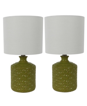 Decor Therapy Della Led Table Lamps Set of 2