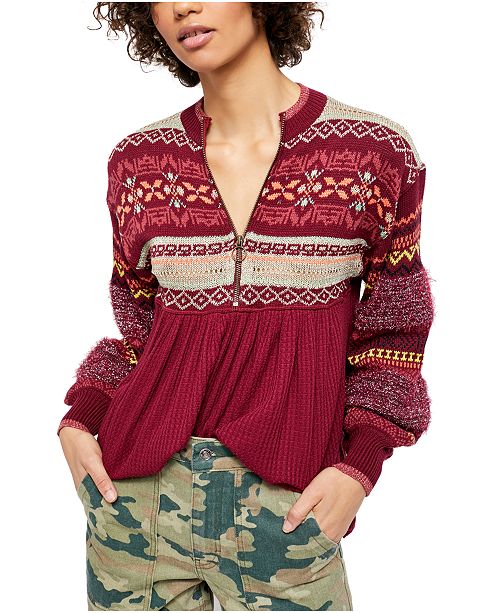 Free People Cabin Fever Top Reviews Tops Women Macy S
